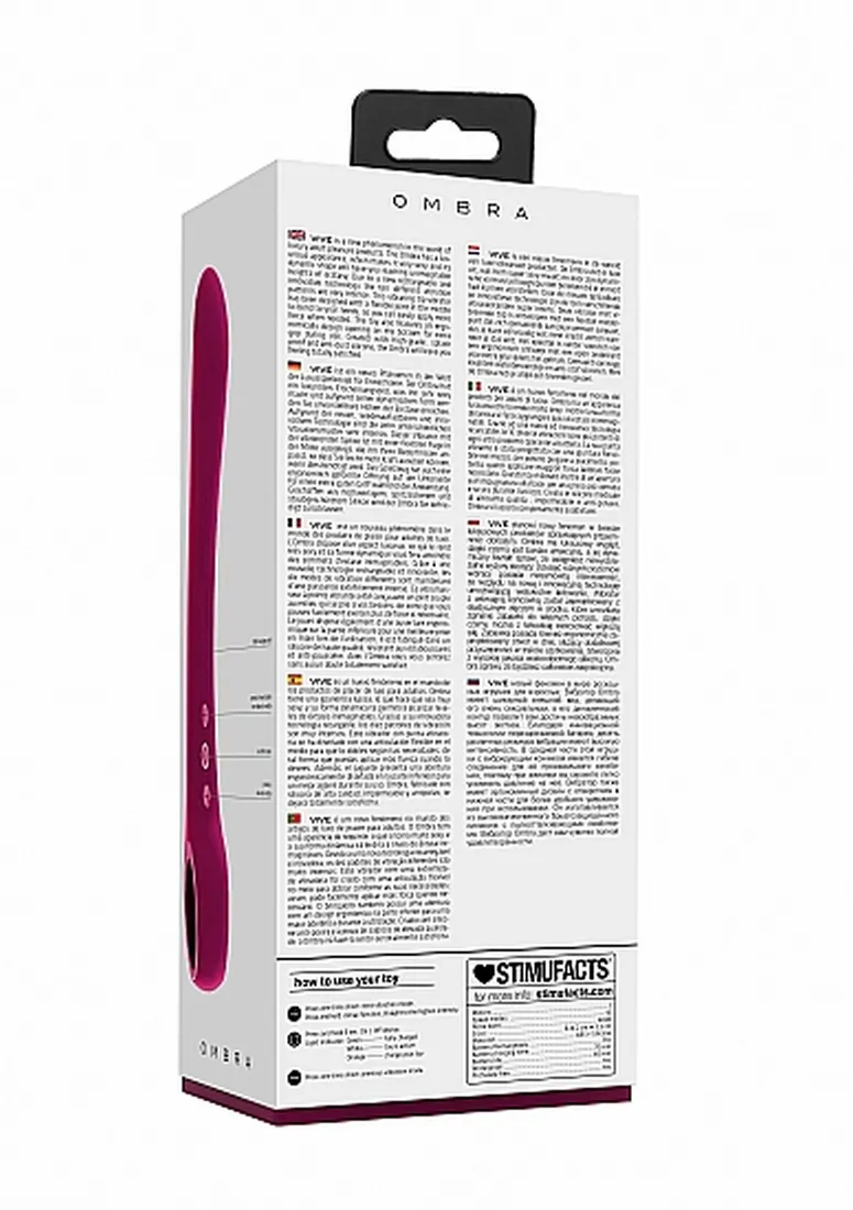 ombra-bendable-vibrator-punkt-g-pink