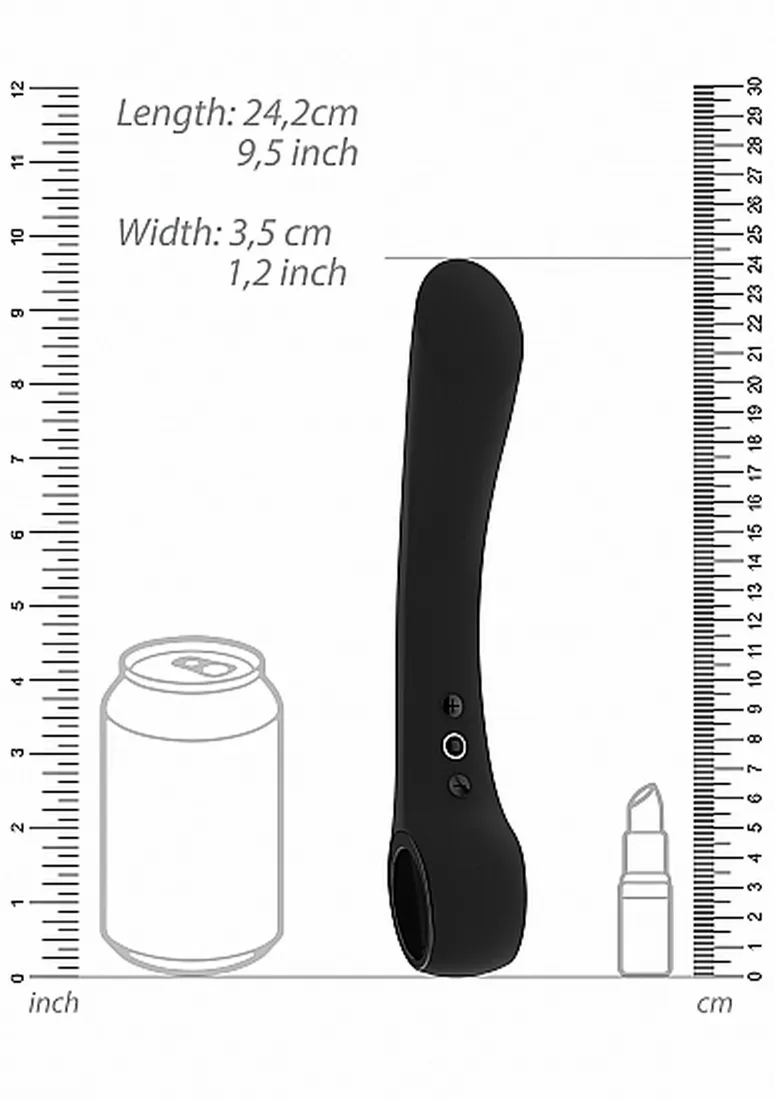 ombra-bendable-vibrator-punkt-g-black