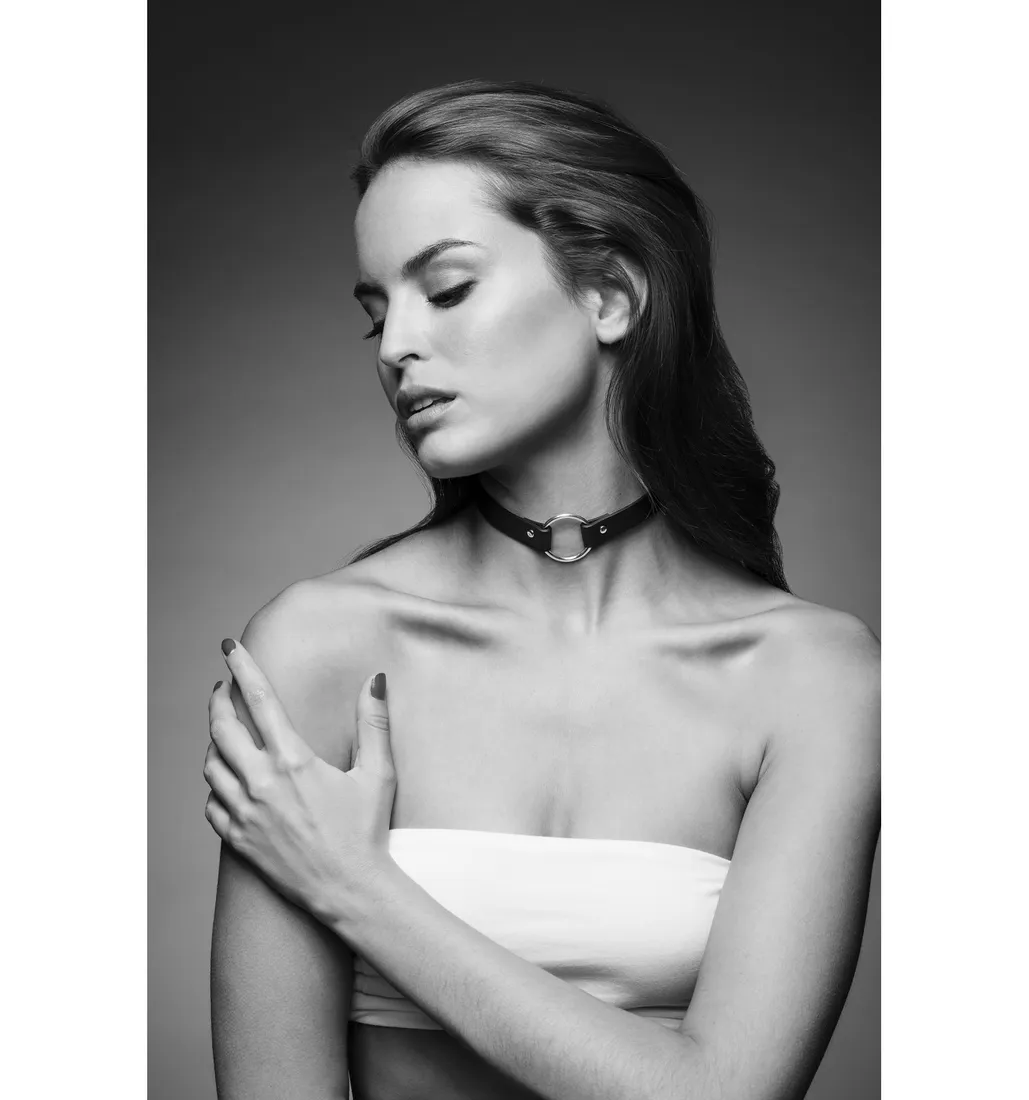 bijoux-indiscrets-maze-single-choker-black