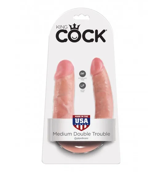 king-cock-u-shaped-medium-double-trouble