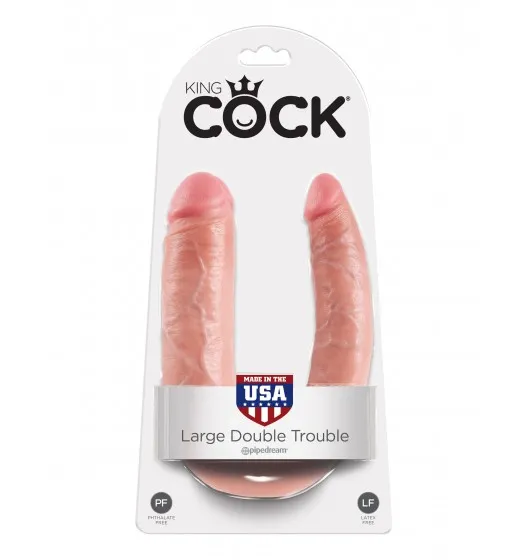 king-cock-u-shaped-large-double-trouble