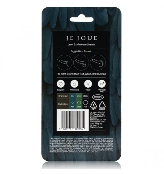 je-joue-minimum-stretch-silicone-cock-ring-blue