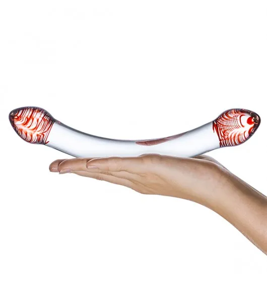glas-red-head-double-glass-dildo