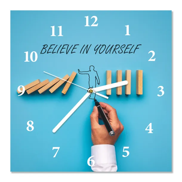zegar-scienny-30x30cm-belive-in-yourself