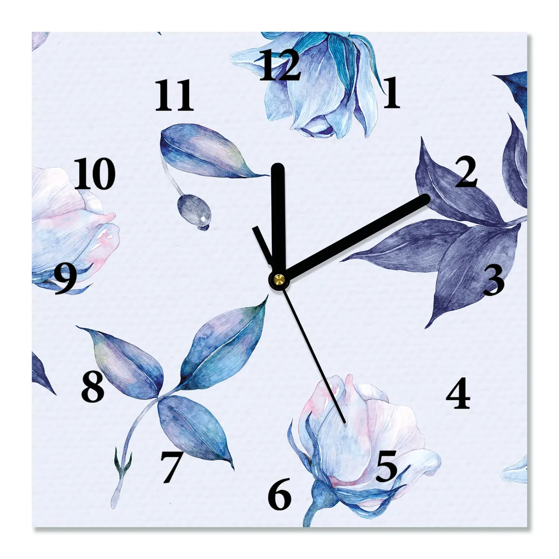 zegar-scienny-niebieskie-roze-30x30