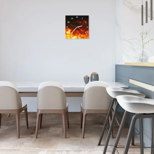 zegar-scienny-cichy-plomienie-30x30-marka-cosy-planet