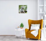 zegar-scienny-cichy-mis-koala-30x30-stan-nowy