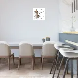 zegar-scienny-cichy-siedzacy-beagle-30x30-marka-cosy-planet