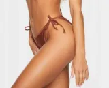 brazowy-dol-bikini-prettylittlething-46-rozmiar-inny