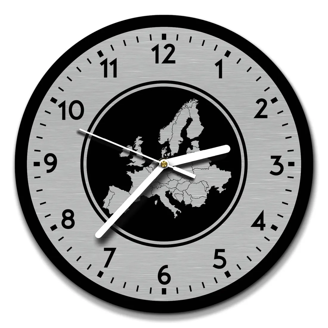 zegar-scienny-stal-inox-sr-30cm-mapa-europy