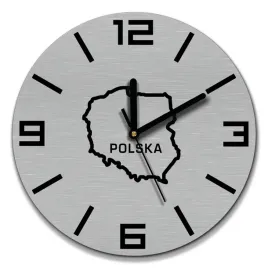 zegar-scienny-stal-inox-sr-30cm-mapa-polski