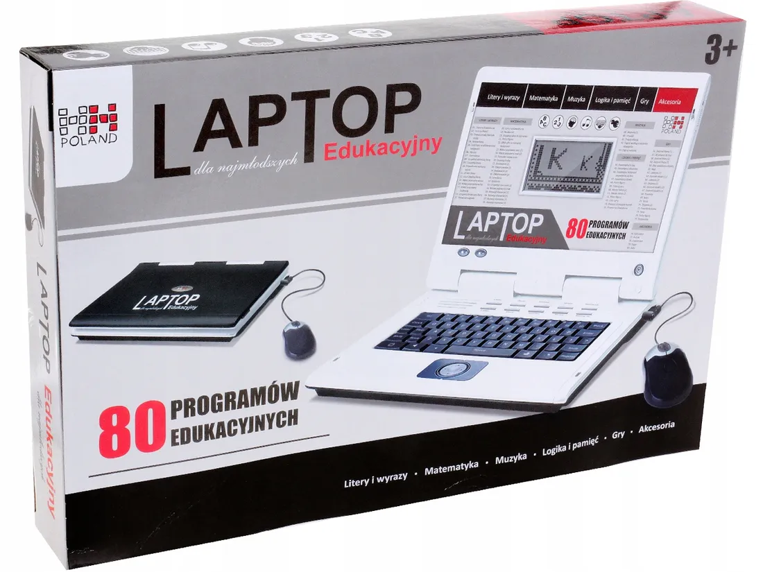 laptop-edukacyjny-dla-dzieci-80-programow-usb-stan-powystawowy