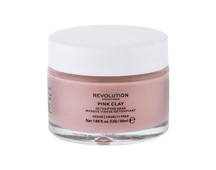Makeup Revolution London Skincare Pink Clay Maseczka do twarzy 50ml