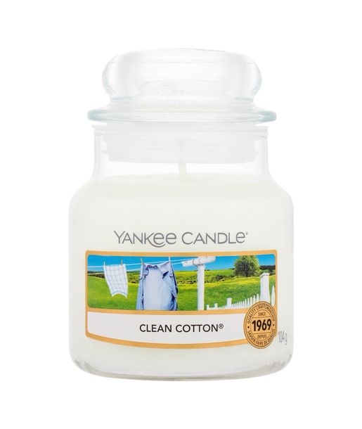Yankee Candle Clean Cotton Świeczka zapachowa 104g