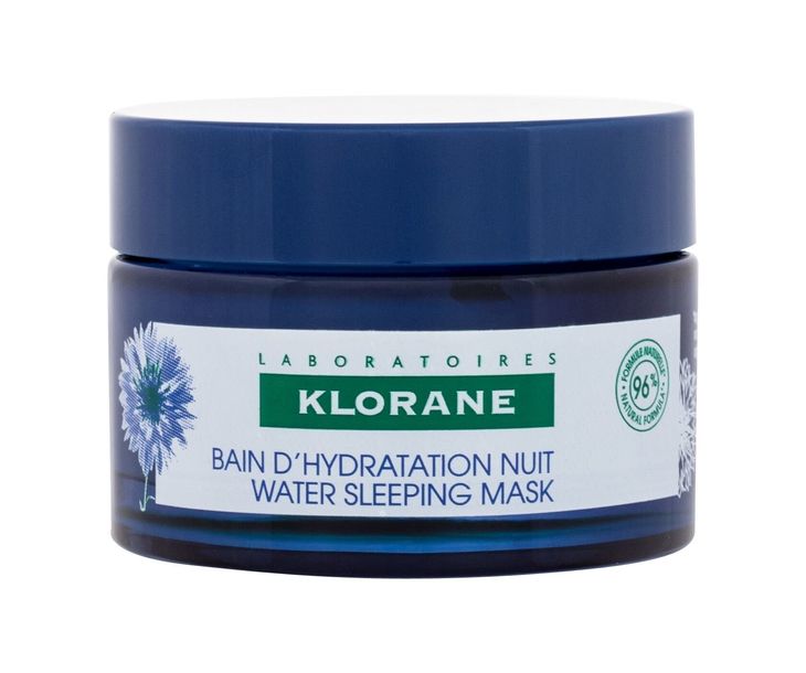 Klorane Cornflower Water Sleeping Mask Maseczka do twarzy 50ml