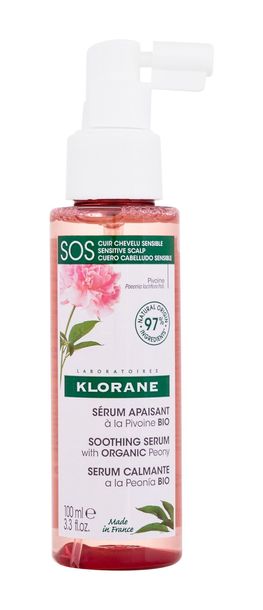 Klorane Peony SOS Soothing Serum Serum do włosów 100ml