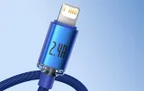 kabel-usb-do-lightning-baseus-crystal-shine-2-4a-2m-niebieski-stan-nowy-dlugosc-przewodu-2-m