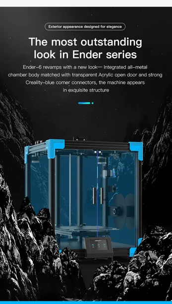 drukarka-3d-fdm-ender-6-stan-nowy