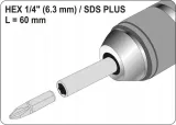 adapter-sds-plus-do-bitow-1-4-kod-produktu-yt-04690