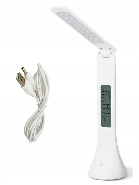 lampka-na-biurko-data-temperatura-alarm-termometr-stan-nowy-kolor-bialy