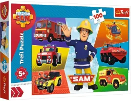 trefl-puzzle-100el-strazak-sam