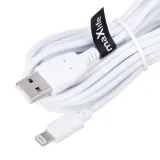 maxlife-kabel-usb-lightning-30-m-2a-bialy