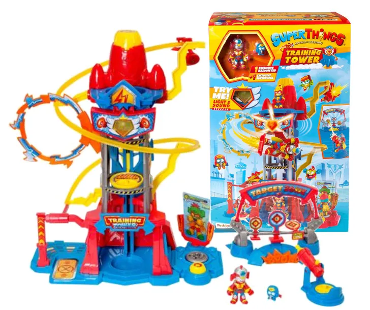 super-things-training-tower-zestaw-figurka