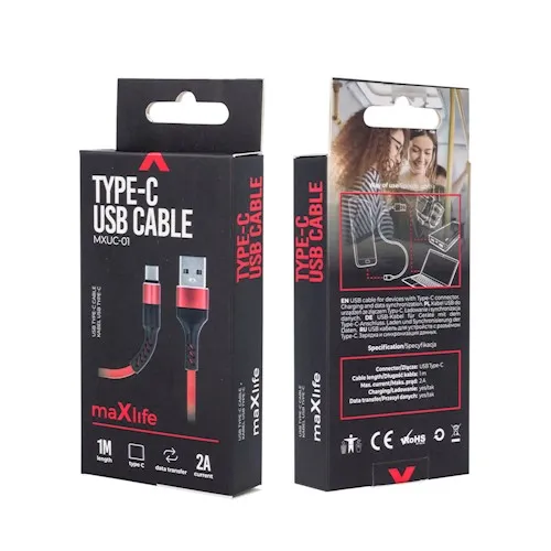 kabel-usb-usb-typ-c-maxlife-1-m-stan-nowy