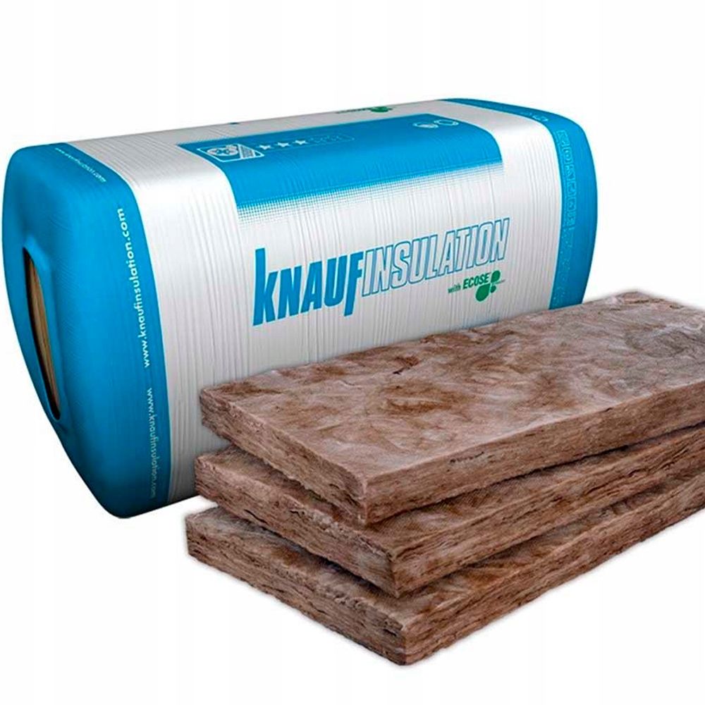 WEŁNA MINERALNA PŁYTA EKO KNAUF EKOBOARD 039 10cm - ERLI.pl