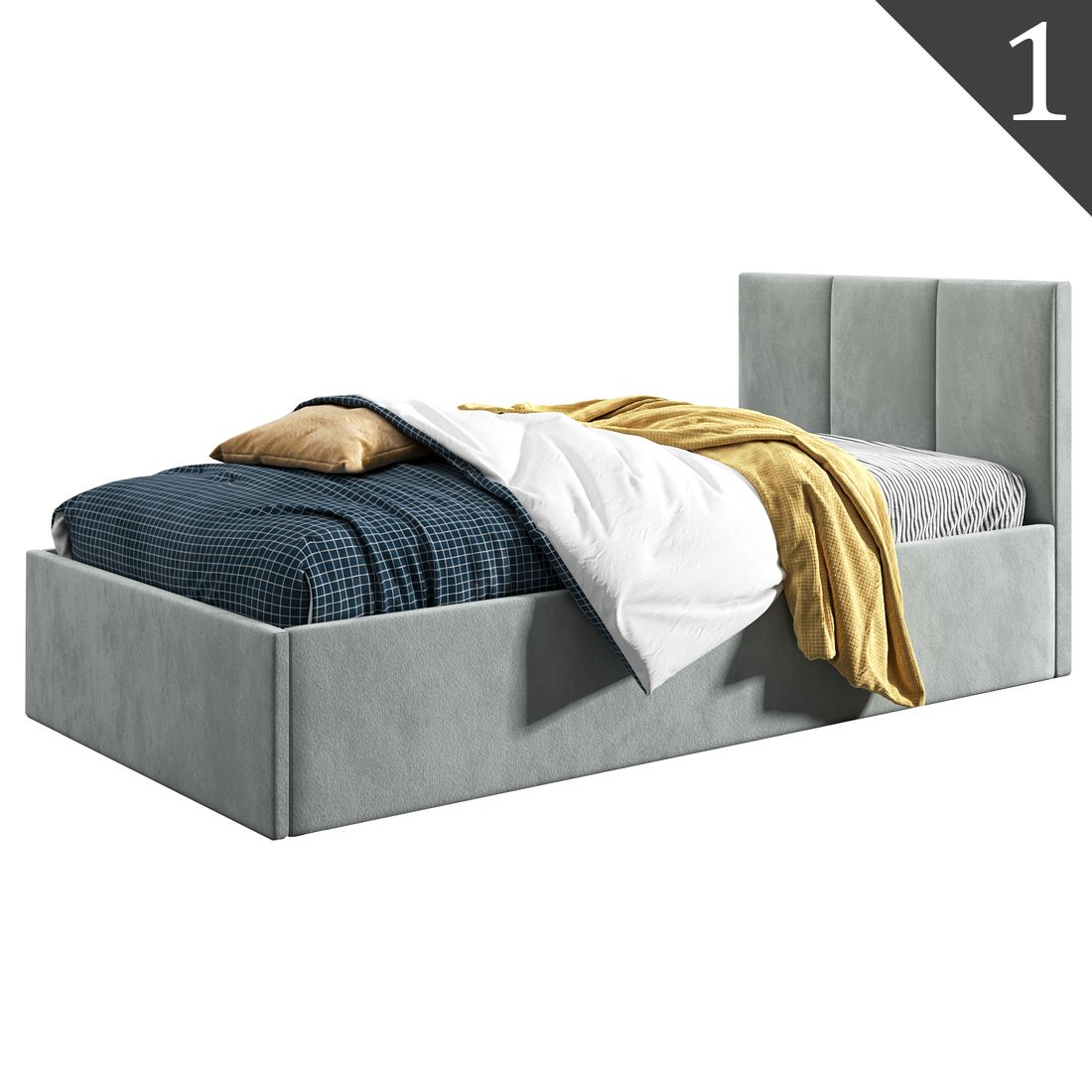 90x200-lozko-mlodziezowe-pojemnik-tapczan-roma-welur-jasny-szary