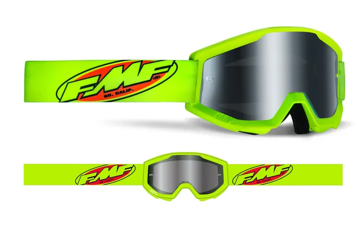 gogle-cross-fmf-powercore-sand-core-yellow-gratisy-stan-nowy