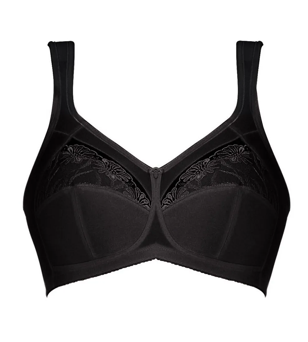 Anita Women's Safina Support Bra - Non-Wired, Embroidered Cups, Size 42B
