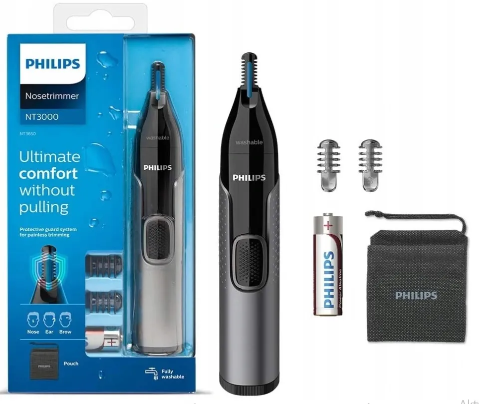 trymer-philips-do-nosa-brwi-uszu-etui-stan-nowy