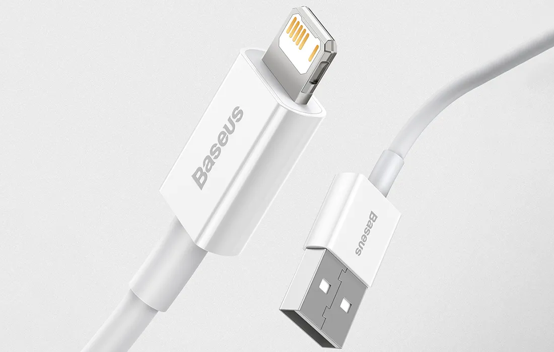 kabel-usb-do-lightning-baseus-superior-series-2-4a-1m-bialy