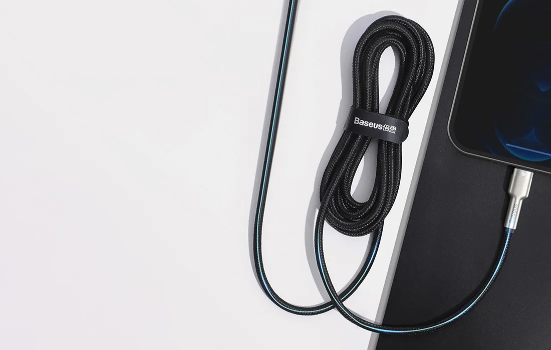 kabel-usb-c-do-lightning-baseus-cafule-pd-20w-2m-bialy