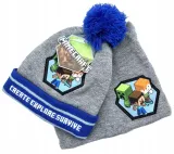 czapka-komin-minecraft-create-explore-survive-stan-nowy