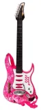 gitara-elektryczna-wzmacniacz-rozowa-rodzaj-gitara