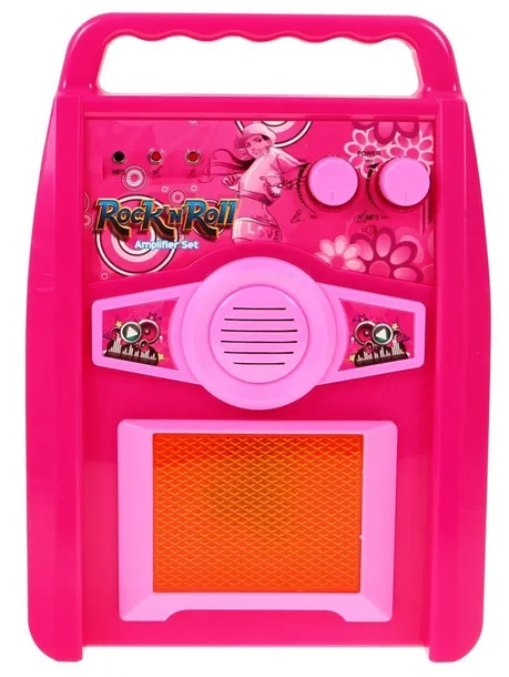 gitara-elektryczna-wzmacniacz-rozowa-plec-chlopcy-dziewczynki