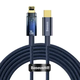 kabel-usb-c-do-lightning-baseus-explorer-20w-2m-niebieski
