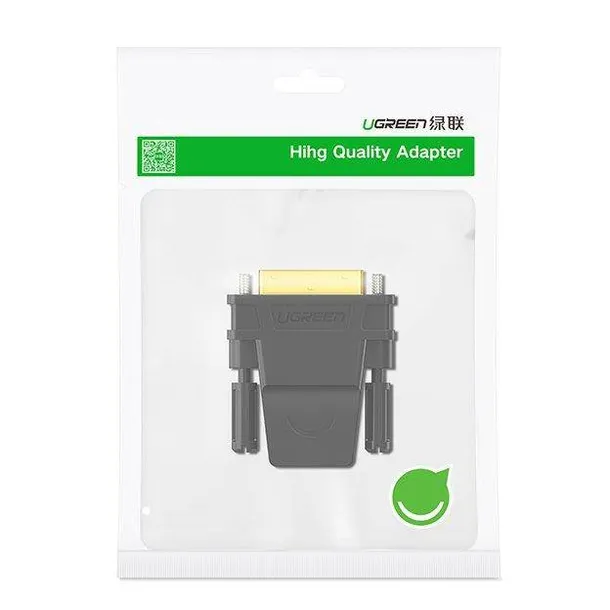 adapter-dvi-hdmi-ugreen-full-hd-czarny-waga-z-opakowaniem-0-3-kg-stan-nowy