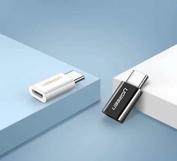adapter-micro-usb-do-usb-c-ugreen-us157-bialy-stan-nowy