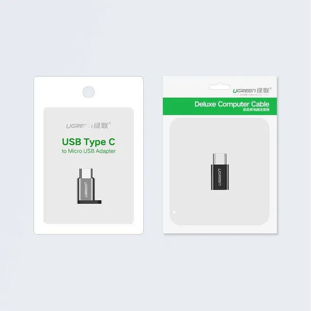 adapter-micro-usb-do-usb-c-ugreen-us157-bialy-stan-nowy-waga-z-opakowaniem-0-3-kg