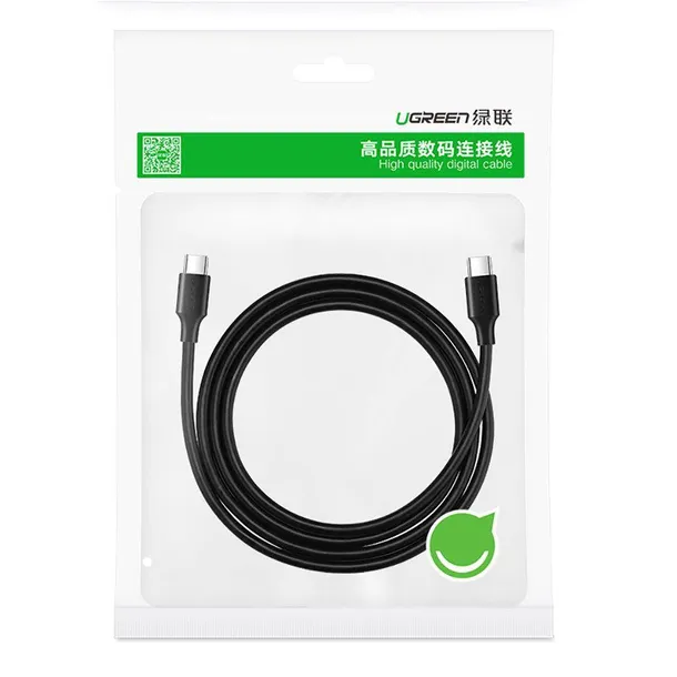 kabel-usb-c-do-usb-c-ugreen-us286-2m-czarny-waga-z-opakowaniem-0-3-kg-stan-nowy