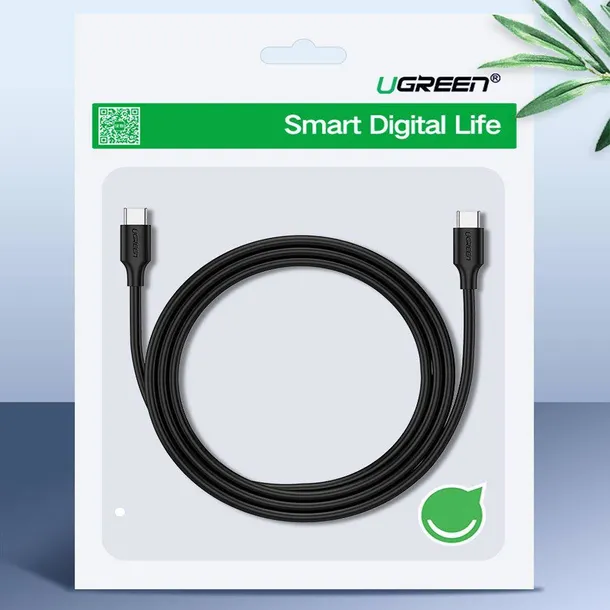 kabel-usb-c-do-usb-c-ugreen-us286-2m-czarny-waga-z-opakowaniem-0-3-kg-stan-nowy
