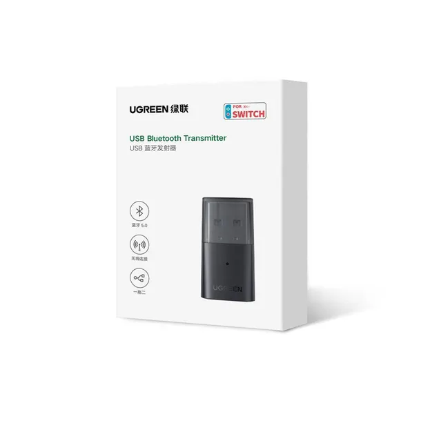 adapter-usb-ugreen-bluetooth-5-0-do-pc-ps-switch-czarny-waga-z-opakowaniem-0-3-kg-stan-nowy