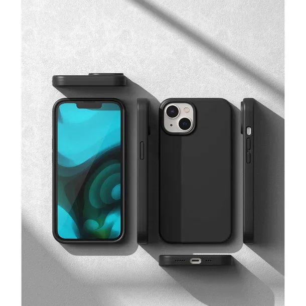 etui-iphone-14-plus-ringke-silicone-czarne-waga-z-opakowaniem-0-3-kg-stan-nowy