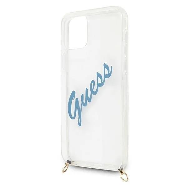 guess-guhcp12scrtvsbl-iphone-12-mini-54-niebieski-blue-hardcase-script-vi-kod-producenta-gue001119