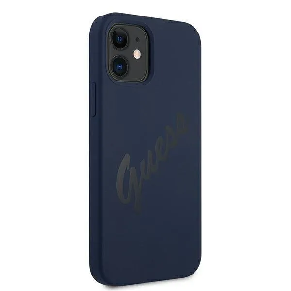 guess-guhcp12slsvsbl-iphone-12-mini-54-niebieski-blue-hardcase-script-vin-kod-producenta-gue001130