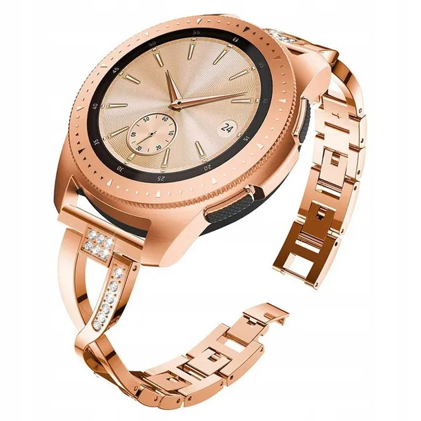 pasek-do-garmin-forerunner-645-245-bransoleta-kolor-zloty
