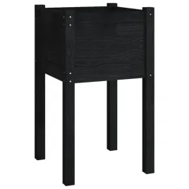 donica-ogrodowa-czarna-40x40x70-cm-lite-drewno-sosnowe